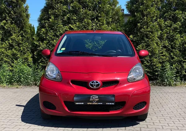 samochody osobowe Toyota Aygo cena 14900 przebieg: 149000, rok produkcji 2010 z Jedwabne